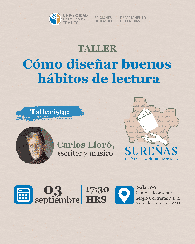 Taller: Cómo diseñar benos hábitos de lectura