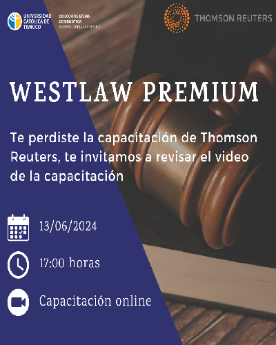 Video de capacitación de Westlaw Premium y Proview de Thomson Reuters